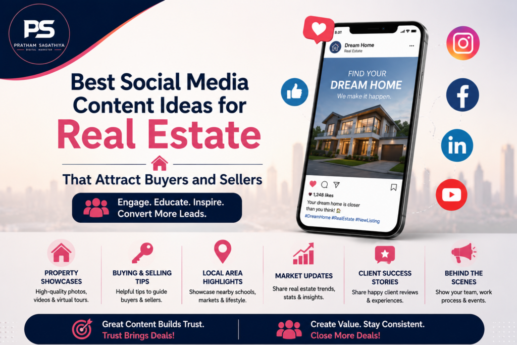 Social media marketing for real estate agents